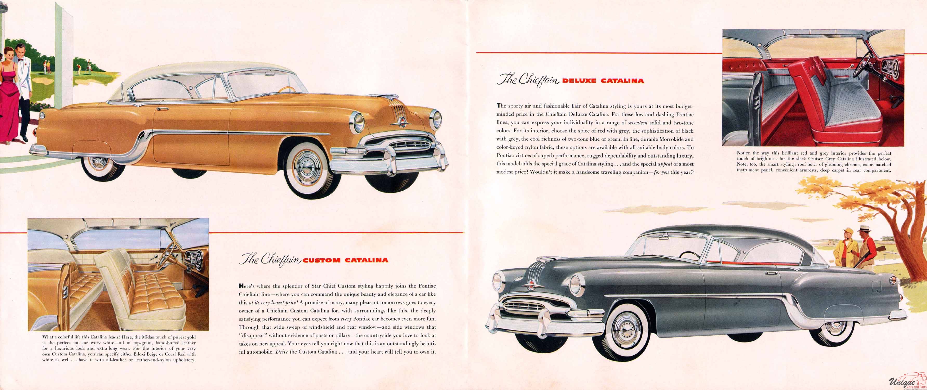 1954 Pontiac Prestige Brochure Page 3